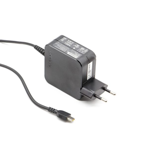 Lenovo USB Type-C (USB-C) 45W 20V 2,25A / 15V 3A / 9V 2A / 5V 2A gyári új töltő fali csatlakozóval (ADLX45YCC3A)