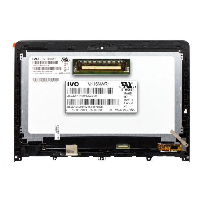 Lenovo IdeaPad Flex 3-1130 fényes Laptop kijelző 1280x800 (WXGA HD) beszerelési lehetőséggel