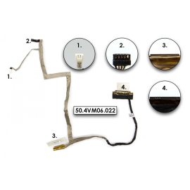   Acer Aspire V5-531P, V5-531PG, V5-571P, V5-571PG használt LCD kijelző kábel (VA51, 50.M48N1.001)