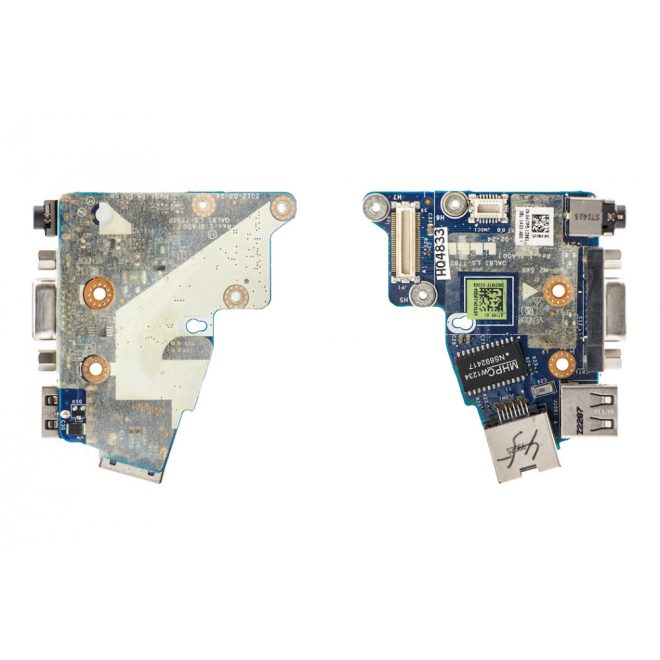 Dell Latitude E6430 (Nvidia GPU-s) használt USB/LAN/VGA/Audio panel (4J7P5, 04J7P5)