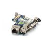 Dell Latitude E6430 (Nvidia GPU-s) használt USB/LAN/VGA/Audio panel (4J7P5, 04J7P5)