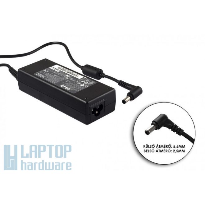 Asus A7000 (A7) A7F 19V 3.95A 75W-os használt laptop töltő