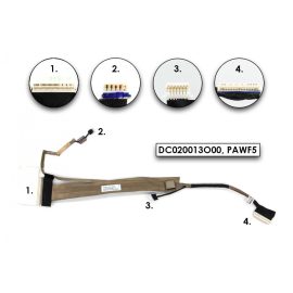  Acer Aspire 5334, 5734 gyári új LCD kijelző kábel (DC020013O00)