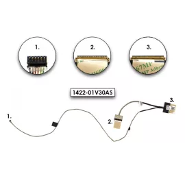   Asus X555LA (X554LA, F555LA), X555LN (K555LN) gyári új LCD kábel (EDP) (14005-01490000)