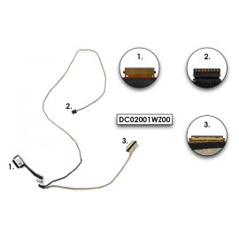   Lenovo Legion Y520-15IKBN gyári új LCD kijelző kábel (5C10N00226, DC02001WZ00)