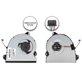   Asus GL553VD, GL753VE gyári új hűtő ventilátor, beszerelési lehetőséggel, (13NB0DC0AP0301)