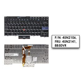 Lenovo ThinkPad T420si fekete US angol Laptop billentyűzet