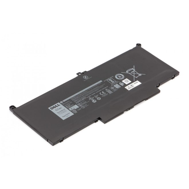 Dell Latitude 7290 Laptop Akkumulátor, gyári új, 4 cellás (7500mAh)