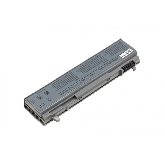 Dell Latitude E6400 ATG Laptop Akkumulátor, új, gyárival megegyező minőségű helyettesítő, 6 cellás (4400mAh)