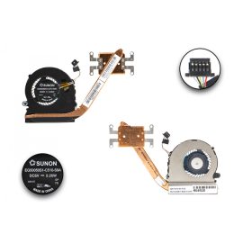   Lenovo ThinkPad Yoga 11e, gyári új komplett hűtő ventilátor egység, beszerelési lehetőséggel, (00HM177, EG50050S1-C510-S9A)