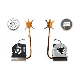   Asus K52F használt komplett hűtő ventilátor egység (UDQFRZH15DAS, 13GNXN1AM010-2)