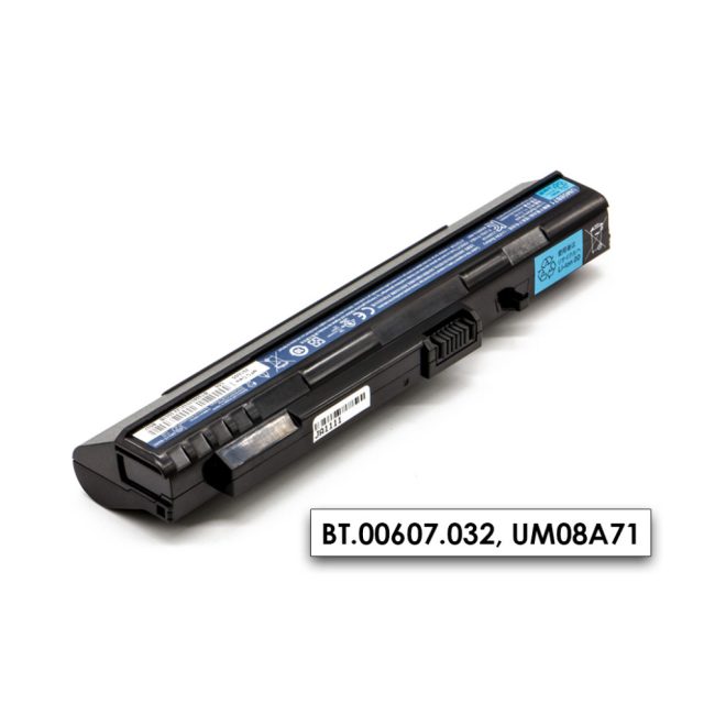 Acer Aspire ONE 751 Laptop akkumulátor, gyári új, 6 cellás (4400mAh)