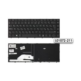 HP ProBook 645 G4 fekete magyar Laptop billentyűzet