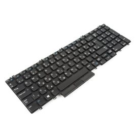   Dell Precision 7530, 7540, 7730, 7740 gyári új magyar keret nélküli háttér-világításos billentyűzet trackpointtal (0P1RPN)