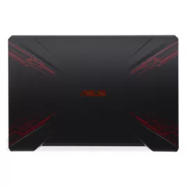   Asus FX504GD, FX504GM gyári új fekete (vörös mintás) LCD kijelző hátlap WiFi antennával (90NR00I2-R7A010)