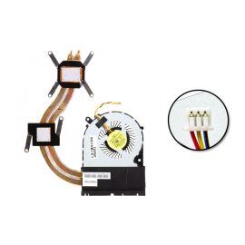   Toshiba Satellite C855, L850, L870, L875 komplett hűtő ventilátor egység (H000037360)