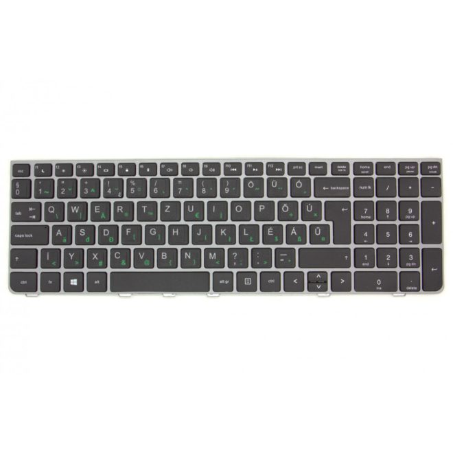 HP ProBook 4530s, 4535s, 4730s gyári új magyarított keret nélküli billentyűzet (646300-071)