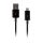 Samsung Gyári USB (apa) - Micro-USB (apa) 1,5m összekötő, adat és töltő kábel, fekete (ECB-DU4EBE)