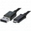 Samsung Gyári USB (apa) - Micro-USB (apa) 1,5m összekötő, adat és töltő kábel, fekete (ECB-DU4EBE)