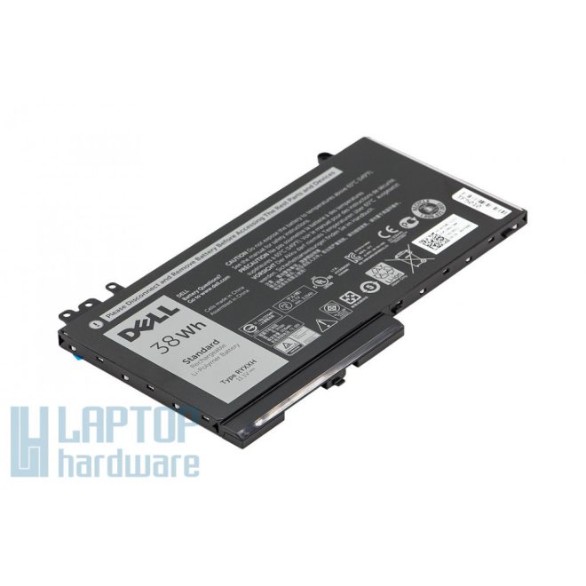 Dell Latitude E5250 Laptop Akkumulátor, újszerű, 3 cellás (3230mAh)