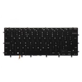 Dell XPS 15 (9550) fekete UK angol Laptop billentyűzet