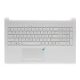 HP 15-BS, 15-BW gyári új magyar fehér billentyűzet modul touchpaddal (925009-211)