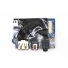 Lenovo ThinkPad X1 Carbon (1. gen., Type 34xx) használt USB / Audio / Mini Displayport panel (04W3912)