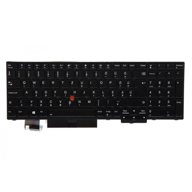 Lenovo ThinkPad T590 fekete magyar Laptop billentyűzet