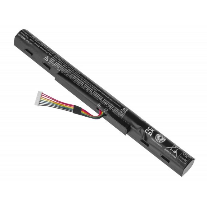 Acer Aspire E5-576 Laptop akkumulátor, új, gyárival megegyező minőségű helyettesítő, 4 cellás (2000mAh)