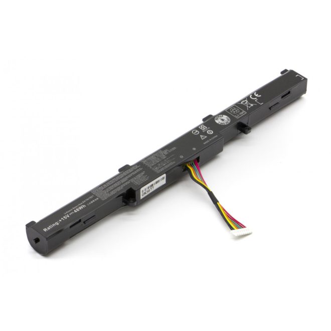 Asus N552 N552VW Laptop Akkumulátor, új, gyárival megegyező minőségű helyettesítő, 4 cellás (3200mAh)