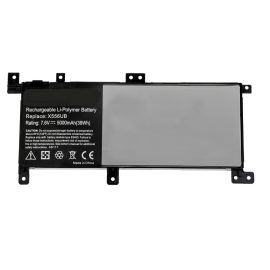   Asus X556 X556UF Laptop akkumulátor, új, gyárival megegyező minőségű helyettesítő, 2 cellás (4840mAh)