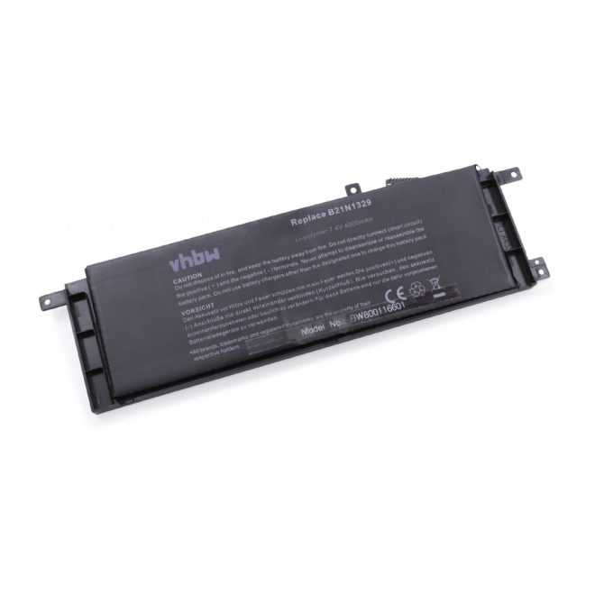 Asus X553 X553MA Laptop Akkumulátor, új, gyárival megegyező minőségű helyettesítő, 2 cellás (4040mAh)