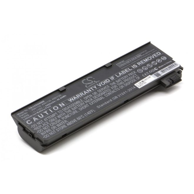 Lenovo ThinkPad T440 Laptop Akkumulátor, új, gyárival megegyező minőségű helyettesítő, 6 cellás (4400mAh)