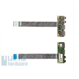   Asus K53SV használt USB, Audio panel kábellel, 60-N3GIO1000-H01