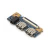 Dell Inspiron 5458, 5558, Vostro 3458 gyári új Audio / USB panel (10R81, 010R81)