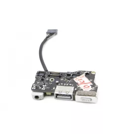   MacBook Air 13" A1369 (Late 2010, Mid 2011) használt MagSafe DC tápaljzati / audio / USB panel (820-2861-A, 820-2869-B, 661-5792)