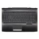 HP Omen 17-AN100, 17T-AN100 gyári új magyar háttér-világításos billentyűzet modul touchpaddal (230W, nagy Center-Pin nyílás) (L14991-211)