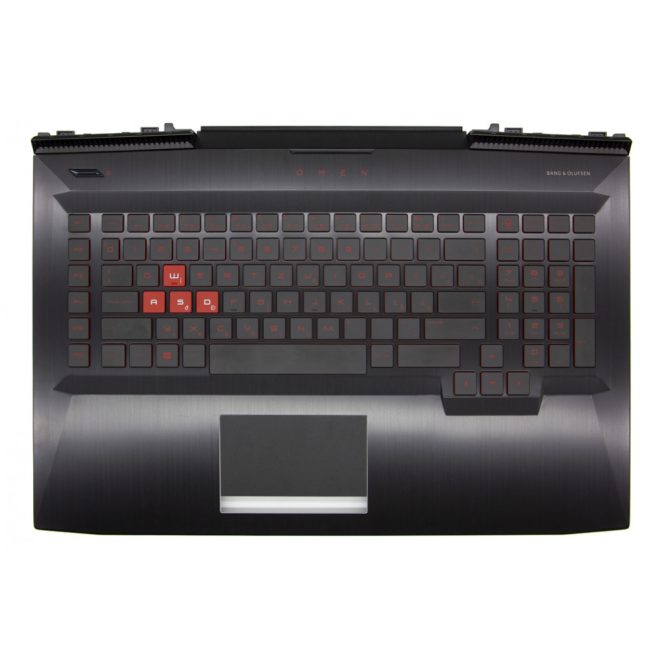 HP Omen 17-AN000 fekete-piros magyar Laptop billentyűzet