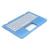 HP Stream x360 11-p0 sorozathoz gyári új kék-fehér magyar billentyűzet modul (917042-211)