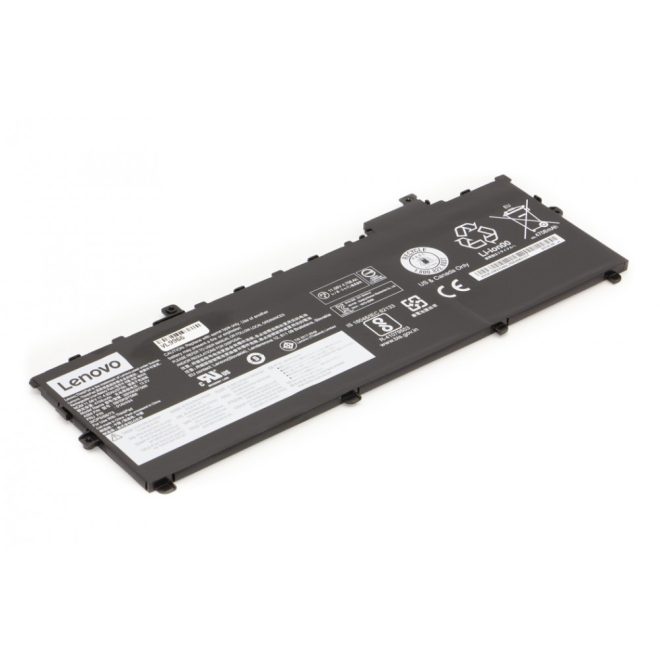 Lenovo ThinkPad X1 Carbon Gen 5 Laptop Akkumulátor, gyári új, 3 cellás (4920mAh)