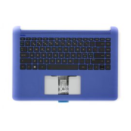 HP 14 14T-BP000 kék norvég Laptop billentyűzet