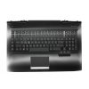 HP Omen 17T-AN100, 17-AN102X, AN-105TX, gyári új magyar fekete-fehér háttér-világításos billentyűzet modul touchpaddal (150W, kis Center-Pin nyílás) (L14994-211)