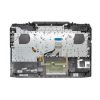 HP Omen 17T-AN100, 17-AN102X, AN-105TX, gyári új magyar fekete-fehér háttér-világításos billentyűzet modul touchpaddal (150W, kis Center-Pin nyílás) (L14994-211)