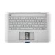 HP Pavilion 14-bk001la ezüst cseh/szlovák Laptop billentyűzet