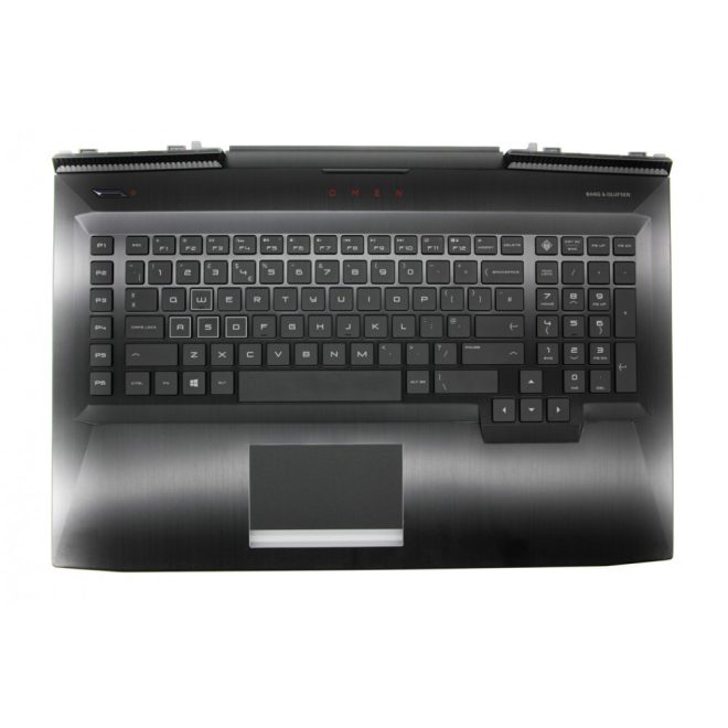 HP Omen 17T-AN100 fekete UK angol Laptop billentyűzet