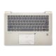Lenovo Ideapad 520S-14IKB pezsgő színű gyári új magyar háttér-világításos billentyűzet modul touchpaddal (5CB0N78447)