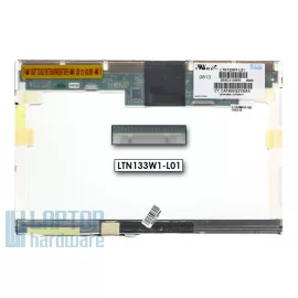   Samsung LTN133W1-L01 használt 13,3 colos WXGA HD (1280x800) fényes CCFL LCD kijelző (20 pines)