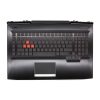 HP Omen 17-AN102X fekete-piros magyar Laptop billentyűzet