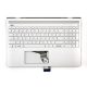 HP Pavilion 15-CK0 ezüst norvég Laptop billentyűzet