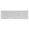 Toshiba Satellite C850D fehér magyarított Laptop billentyűzet
